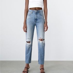 Zara mom jeans NWT